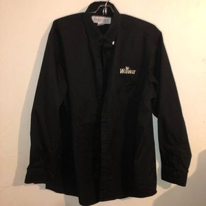 WAWA Employee longsleeve black shirt Mens Large